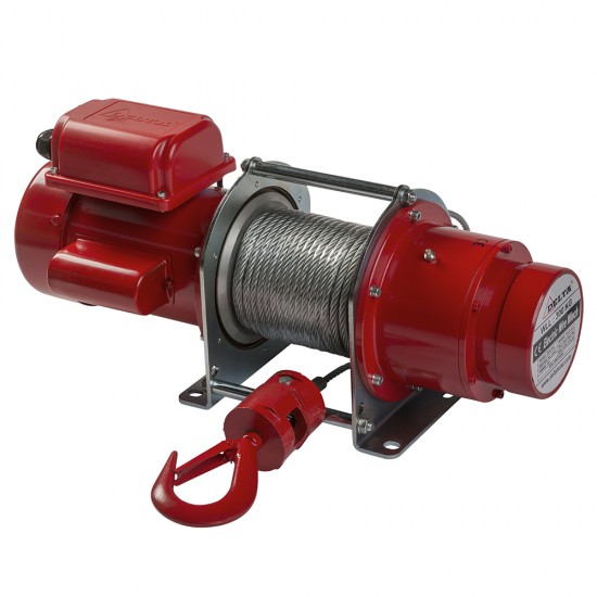 Electric pulling winch DELTA DPS 230V 300KG pulling range 28 meter - Kapountalis